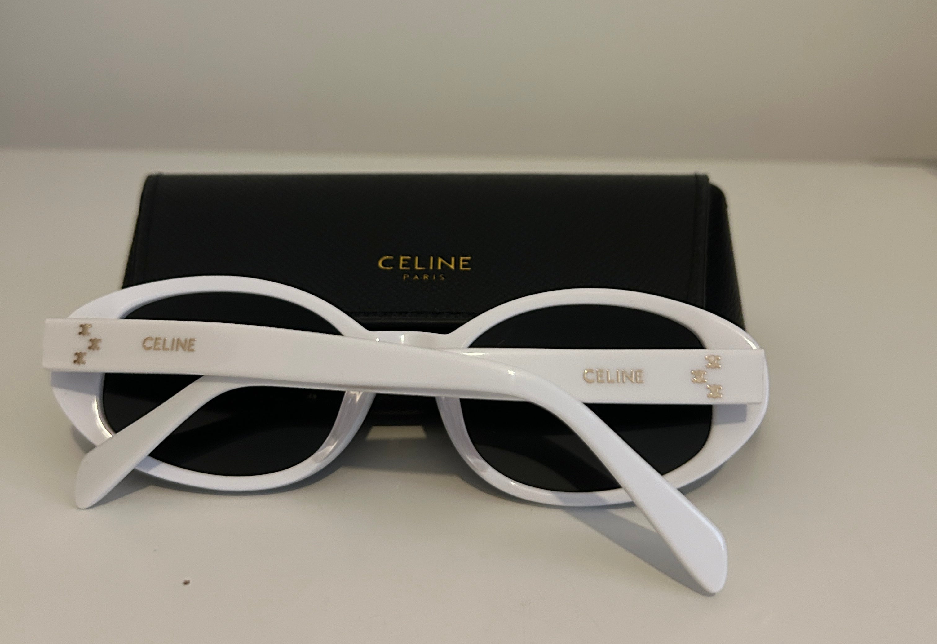 Celine Mini Triomphe CL40212U oval sunglasses