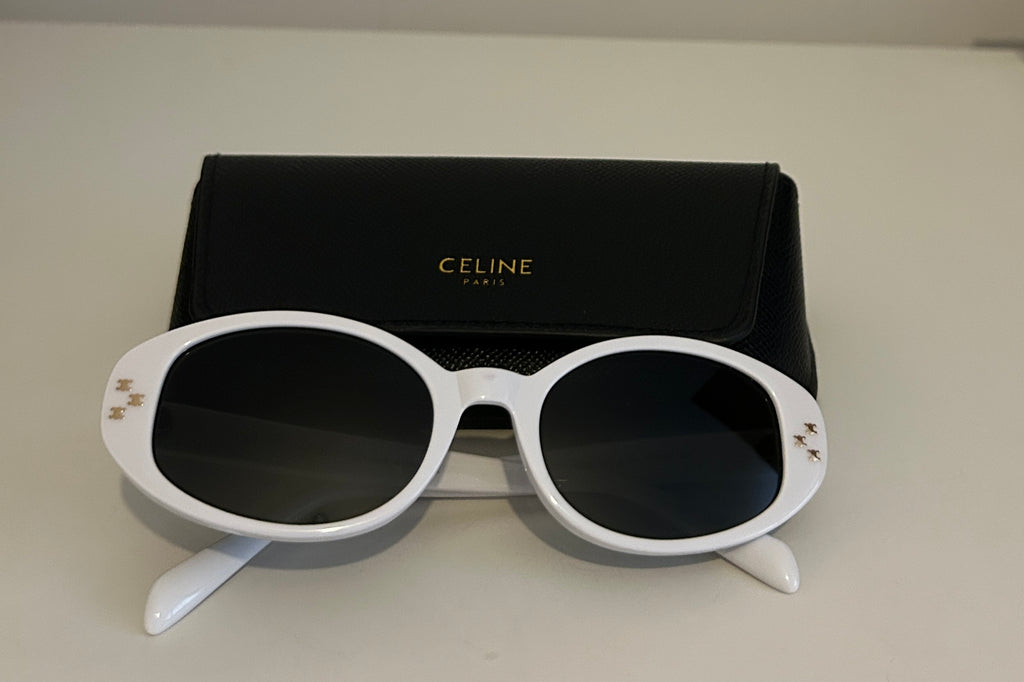 Celine Mini Triomphe CL40212U oval sunglasses