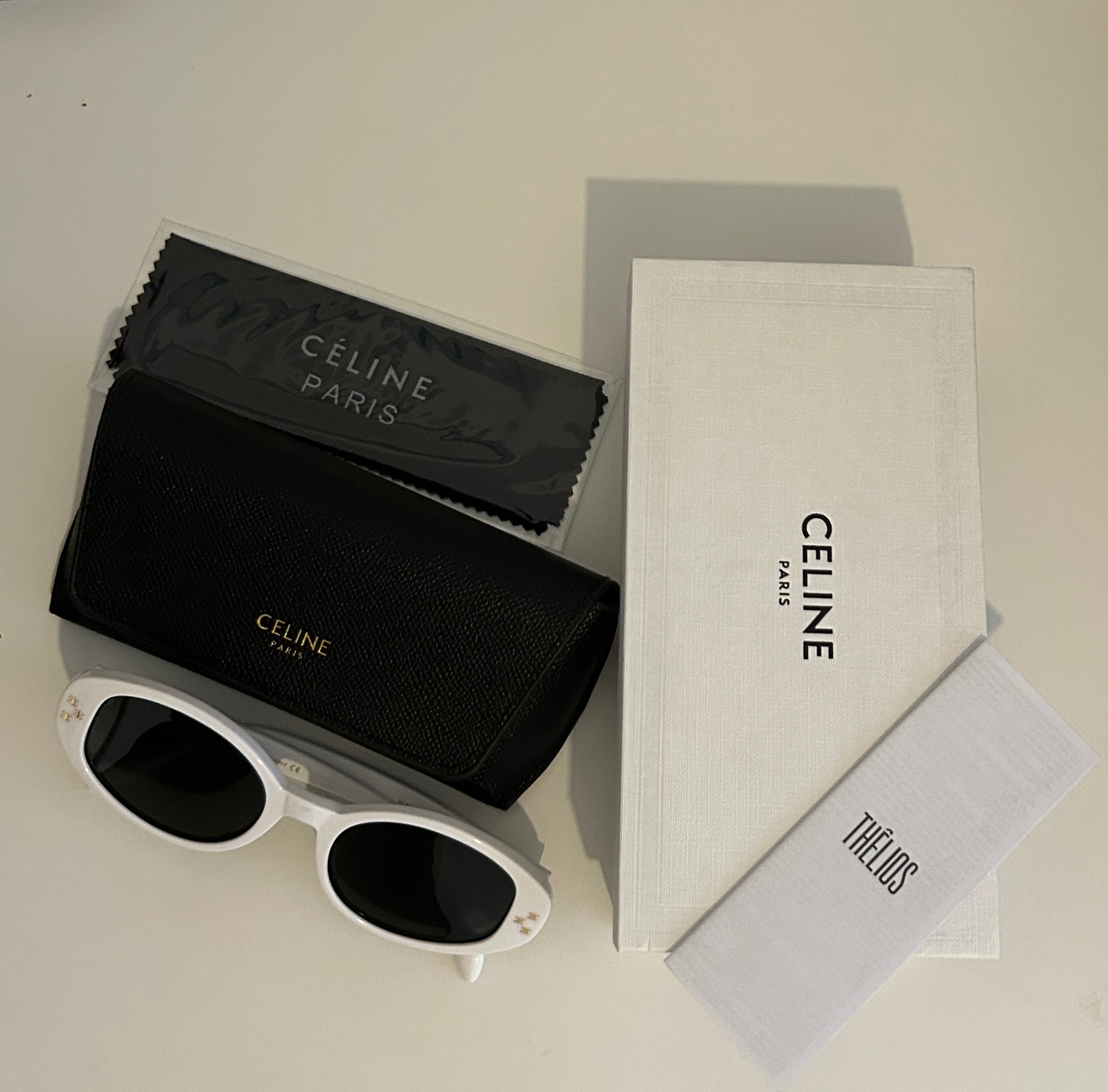 Celine Mini Triomphe CL40212U oval sunglasses