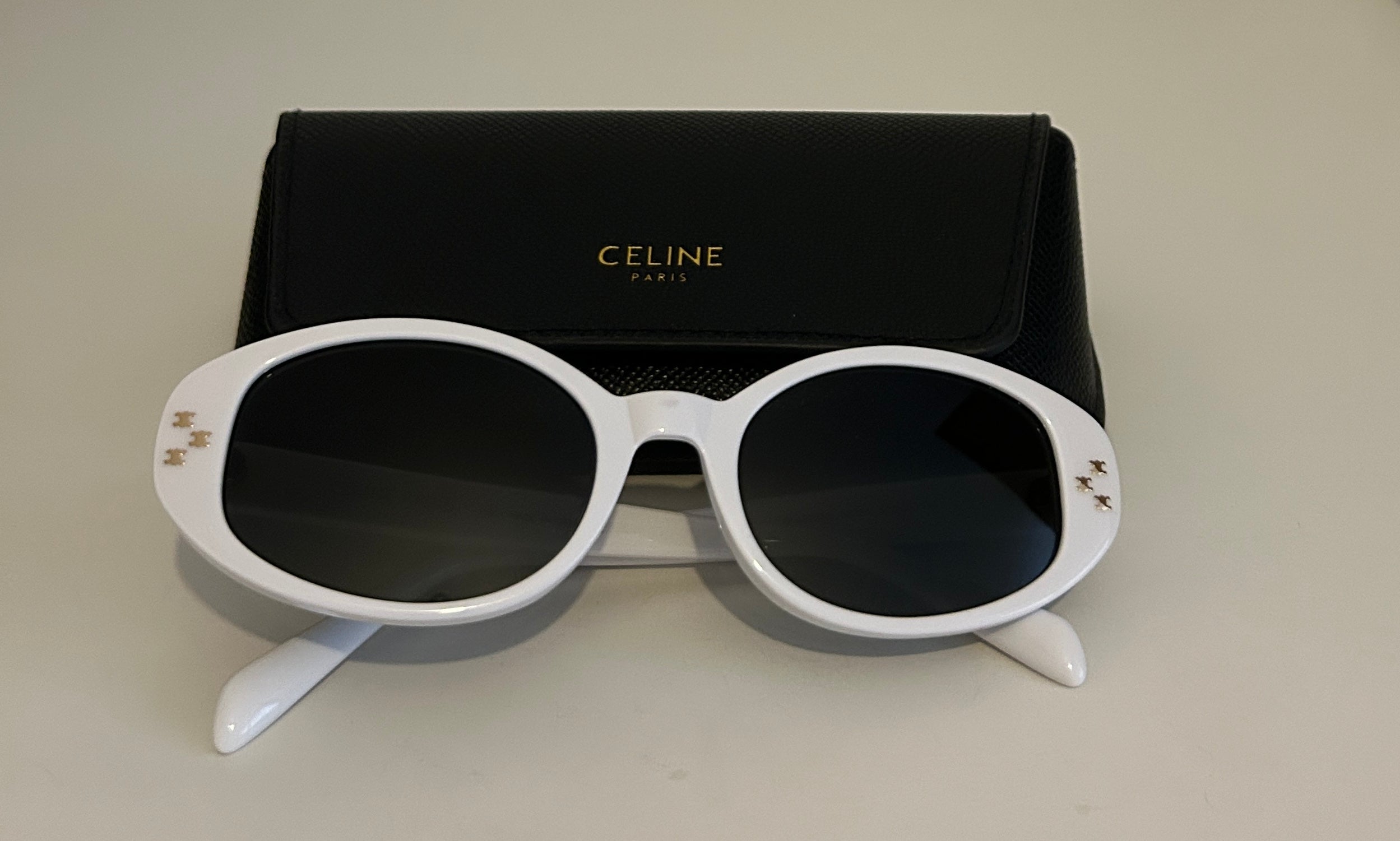 Celine Mini Triomphe CL40212U oval sunglasses