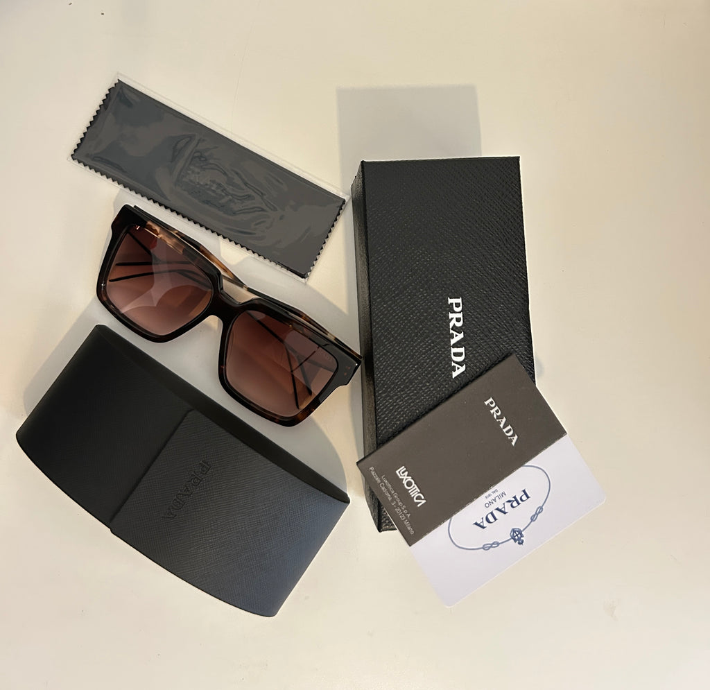 Prada PR 24ZS sunglasses in a tortoiseshell