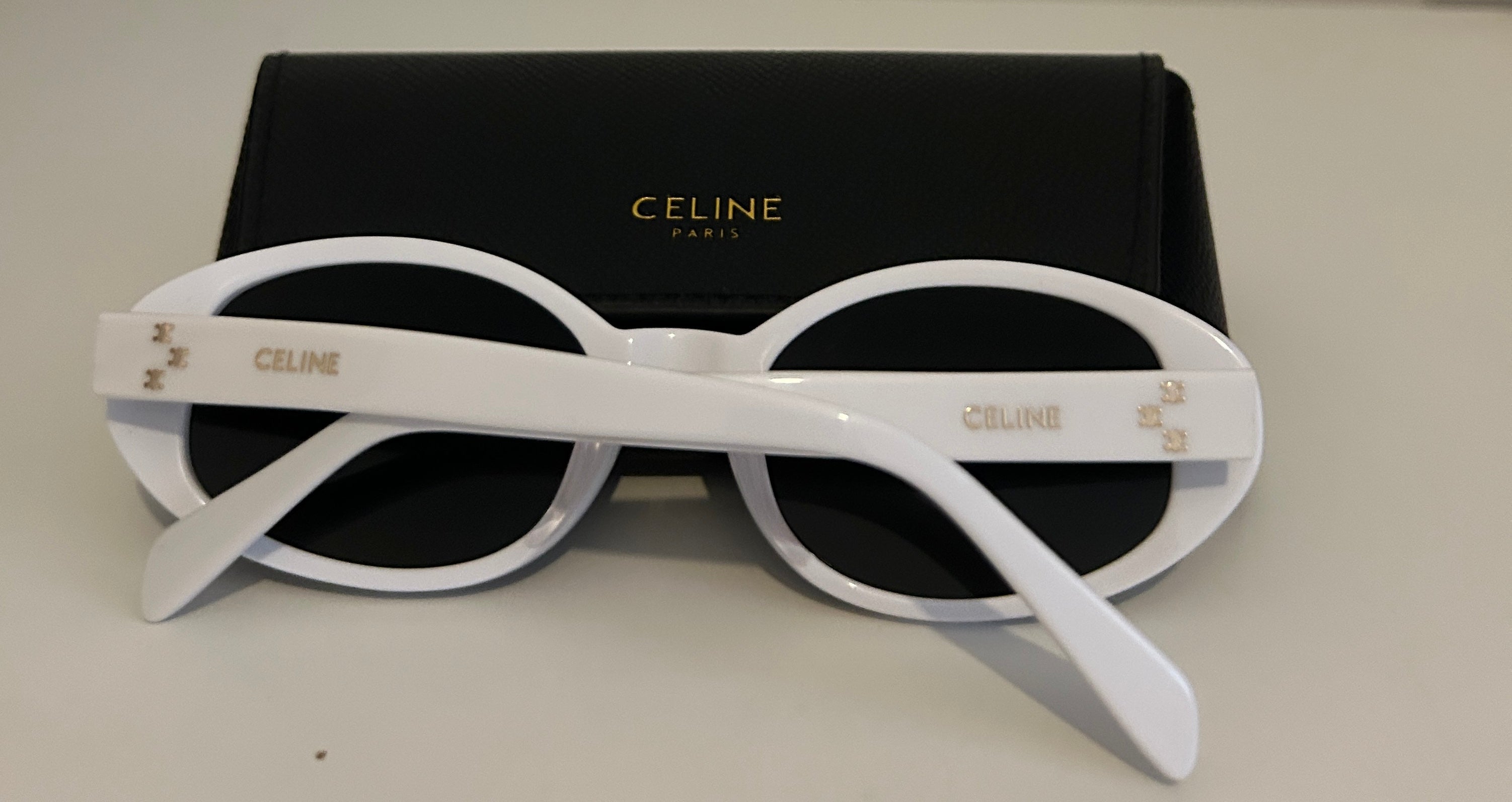 Celine Mini Triomphe CL40212U oval sunglasses